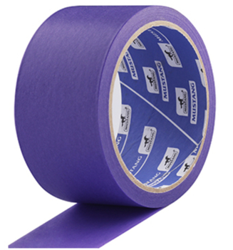 Стрічка малярна Mustang Delicate рисова фіолетова 48 мм x 50 м