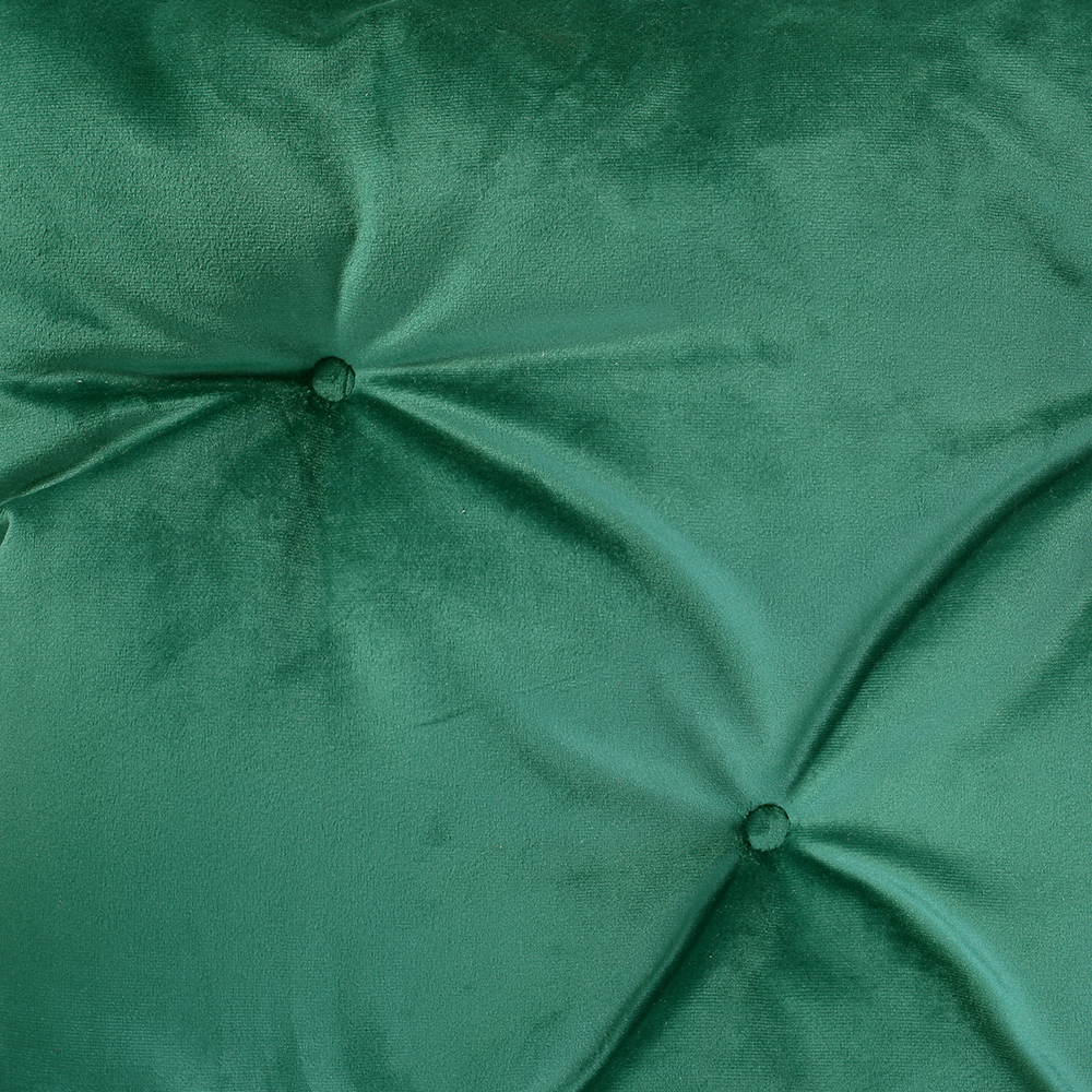 Подушка на стул стебаная 5 закрепок с завязками морская волна Beatrice 34