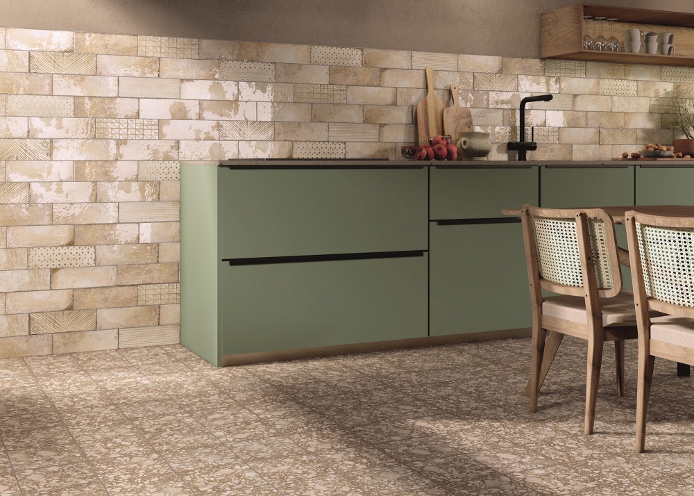 Плитка Mainzu Armoni Elios Cream Decor 10x30 см