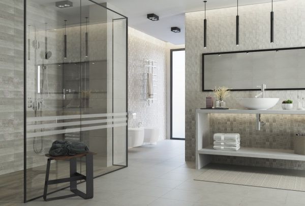 Плитка Golden Tile ABBA Wood Mix сірий 652451 30x60 