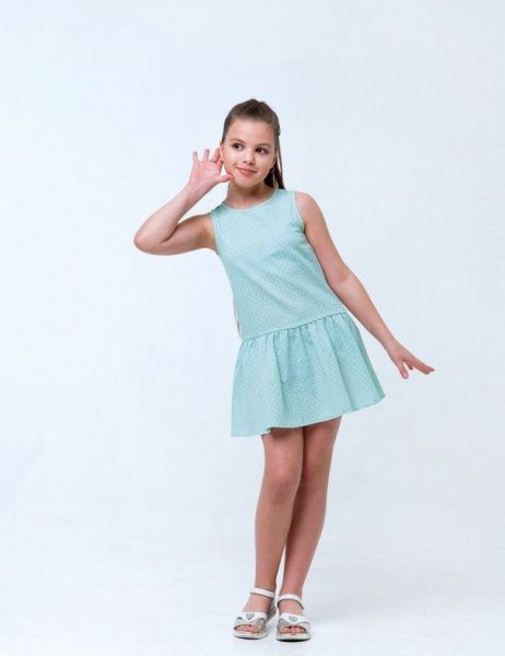 Сарафан Smil 120258 р.128 зелений 