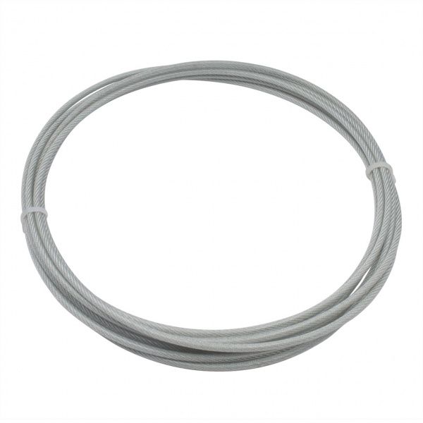 Трос оцинкований з ПВХ покриттям D 3 мм 3 пог.м. DIN 3055