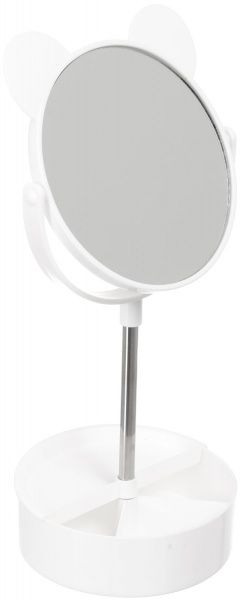 Дзеркало косметичне 16.7х35х13.8 см білий 