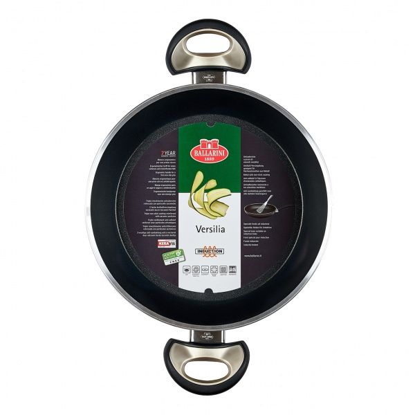 Сковорода глибока з двома ручками 24 см Versilia 1000635 Ballarini