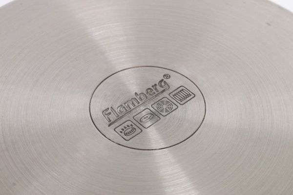 Каструля Tradition 6 л зі скляною кришкою Flamberg