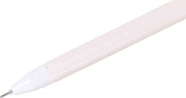 Ручка гелевая Жемчужное сокровище сердце белая 