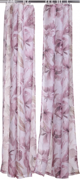 Набор кухонных тюлей с подхватами Violetta 2х140х160 см La Nuit