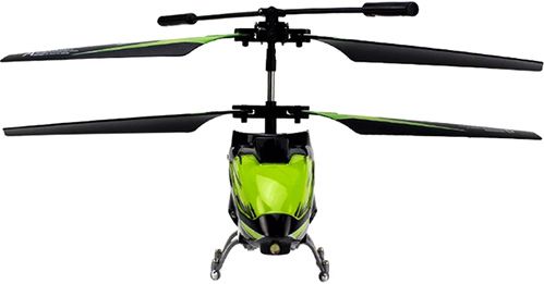 Гелікоптер на ІЧ-керуванні WL Toys 3-к мікро з автопілотом зелений WL-S929g