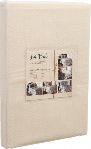 Простынь Basic ассорти 220x230 см в ассортименте La Nuit 