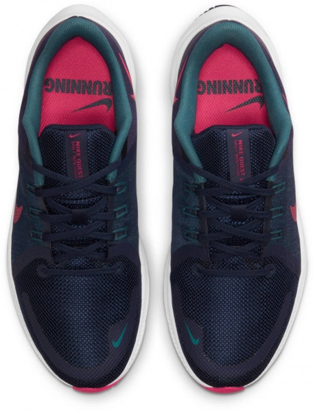 Кроссовки Nike WMNS NIKE QUEST 4 DA1106-401 р.41 сине-розовый