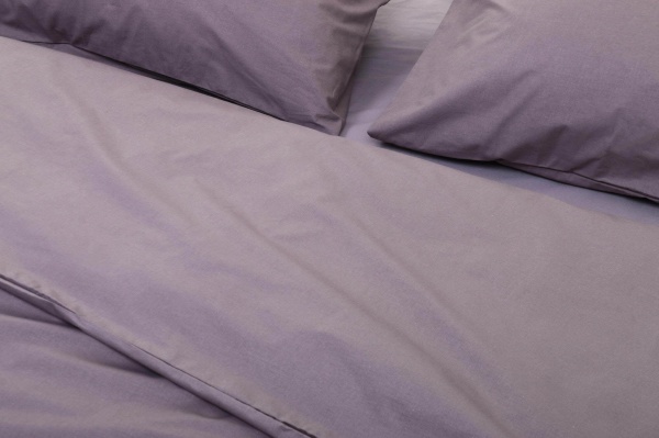 Комплект постільної білизни Моно євро сірий La Nuit 