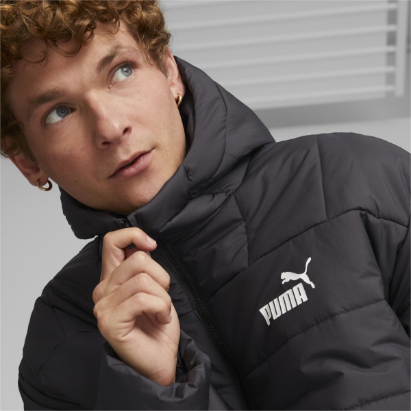 Пальто Puma ESS+ HOODED PADDED COAT 67171201 р.M чорний