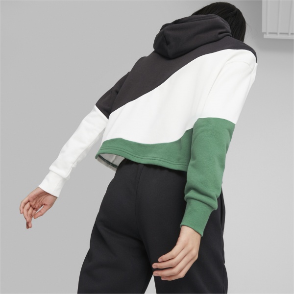 Джемпер Puma POWER CAT HOODIE TR 67397701 р. L зелений