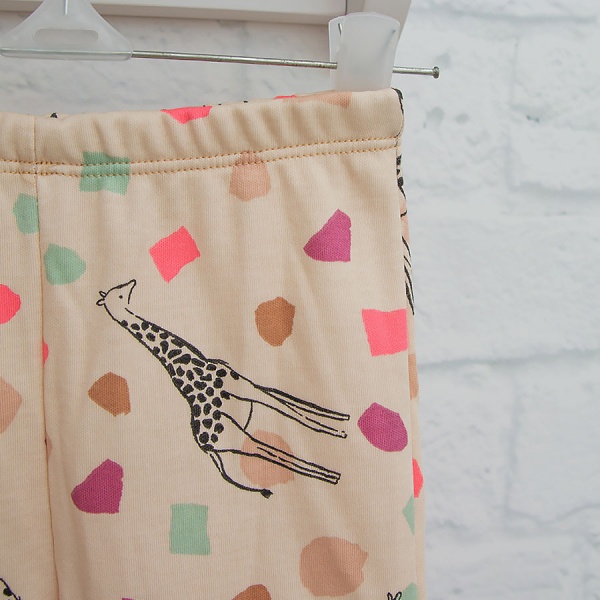 Піжама для дівчаток Blanka Жирафи р.98 бежевий 110255 