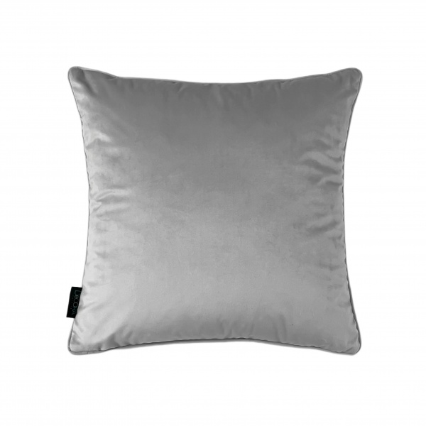 Подушка декоративная VELOUR 60x60 см стальной Decora textile 