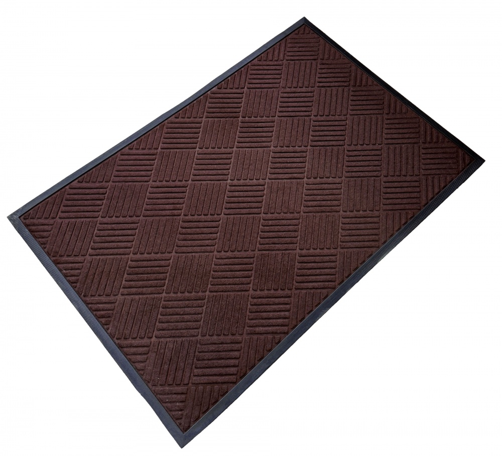Килимок Relana R23 dark brown 80x120 см