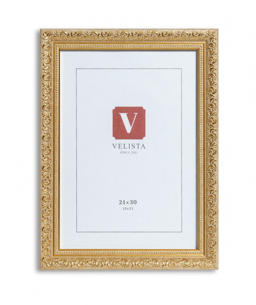 Рамка для фото Velista 30E-419v 1 фото 21х30 см золотой