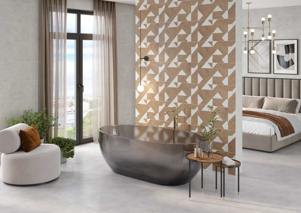 Плитка Cersanit Tamisa light grey satin 29,7x60 cм