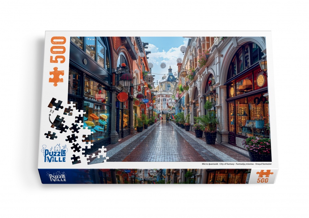 Пазл PUZZLEVILLE Город фантазий 500 элементов PZL500_20