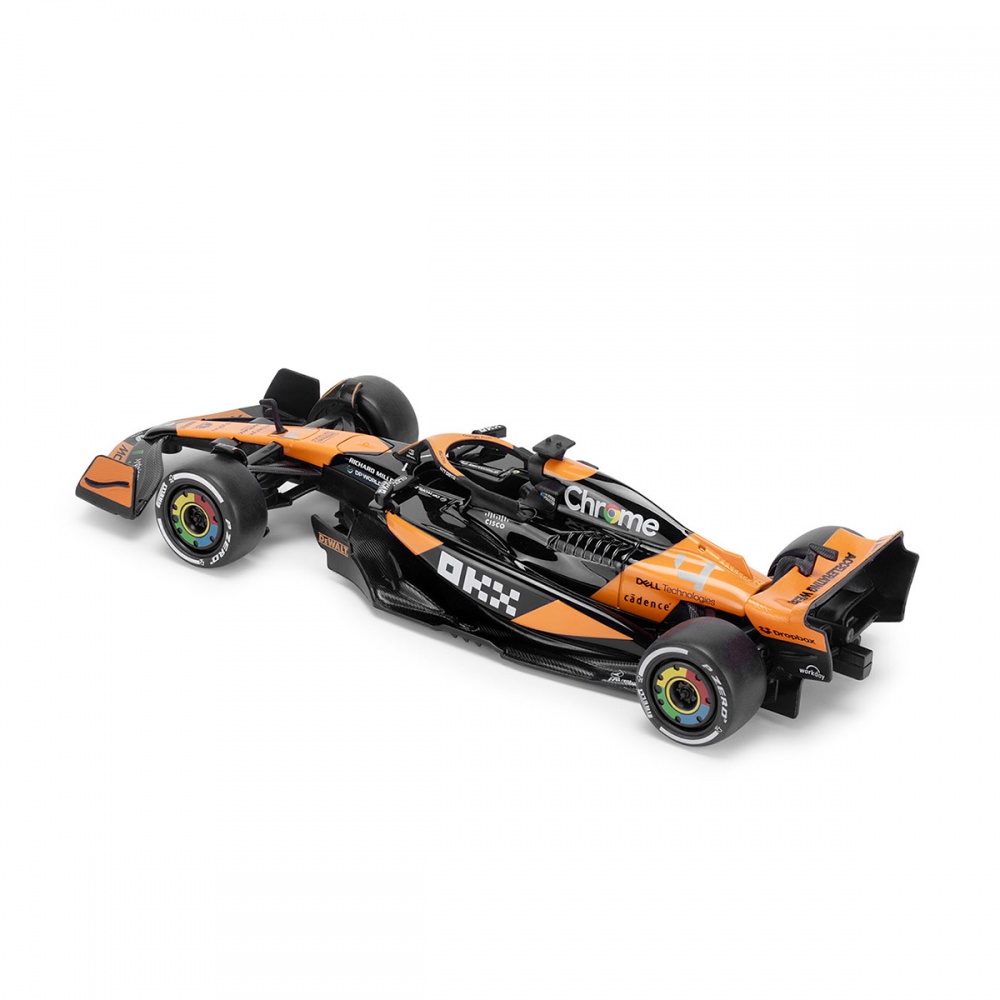 Автомодель TechnoDrive 1:24 McLaren F1 2024 yellow 250942AMF1