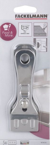 Скребок для чистки стеклокерамики 12 см 60140 Fackelmann