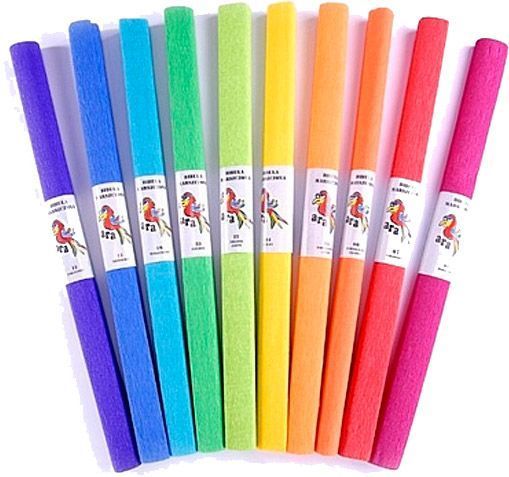 Папір гофрований 200х50см, коричневий, №26