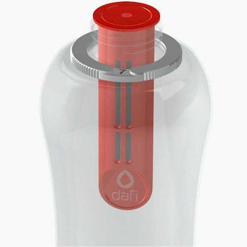 Пляшка спортивна 700 мл DAFI з фільтром червоний B590973RD