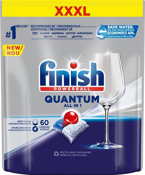 Таблетки для ПММ Finish Quantum Ultimate 60 шт.