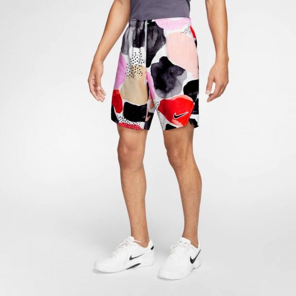 Шорти Nike M NKCT FLX ACE SHORT AOP MB NT BV0796-101 р. XL різнокольоровий