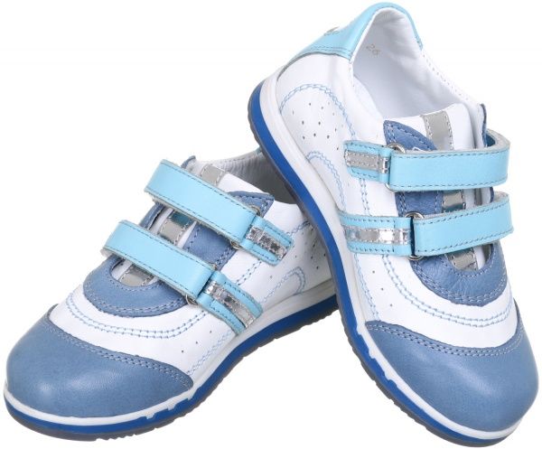 Напівчеревики MiracleMe 12-3-12-1 21 блакитний із білим 