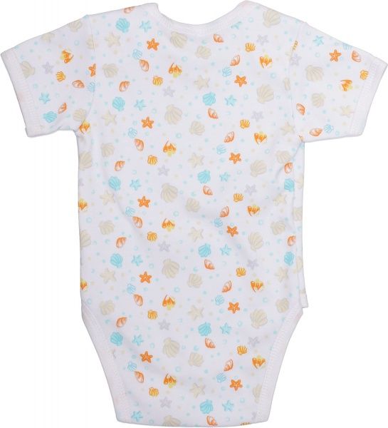 Боди детское Ярослав 456 р.68-74 белый с принтом 