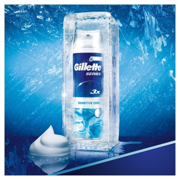 Піна для гоління Gillette Series Sensitive Cool 250 мл