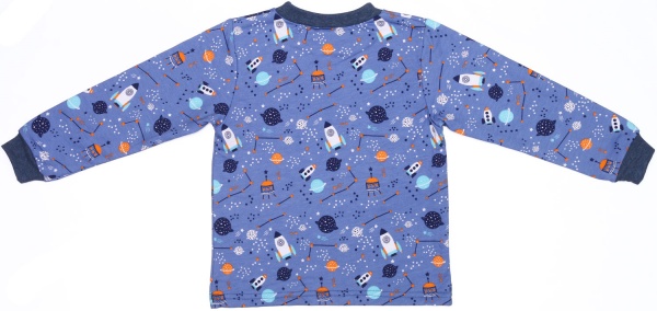 Піжама дитяча для хлопчика Татошка 0102202кос р.122 синій 