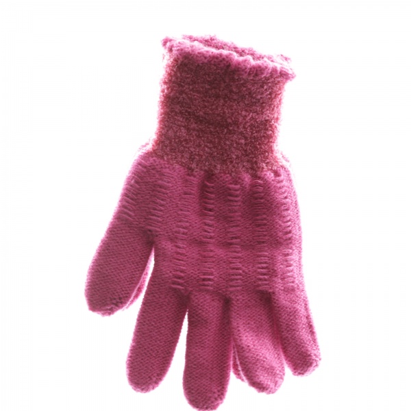 Варежки Margot Bis Magnolia р.15 розовый 8814 