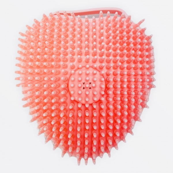 Мочалка массажная Beauty Line силиконовая с резервуаром 412430 (в ассортименте) 