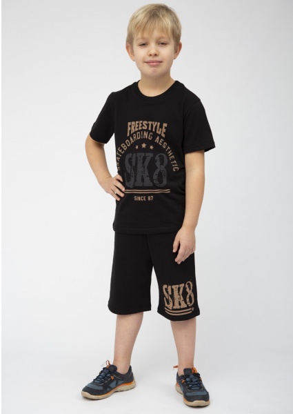 Костюм для хлопчиків Roksana №0014/12140 р.104-110 чорний 