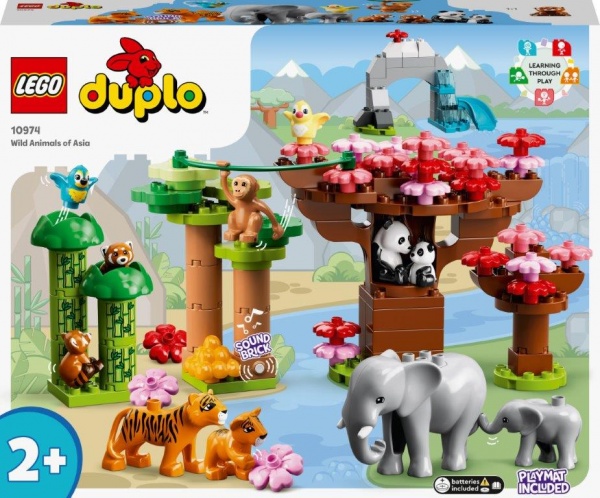 Конструктор LEGO DUPLO Дикі тварини Азії 10974