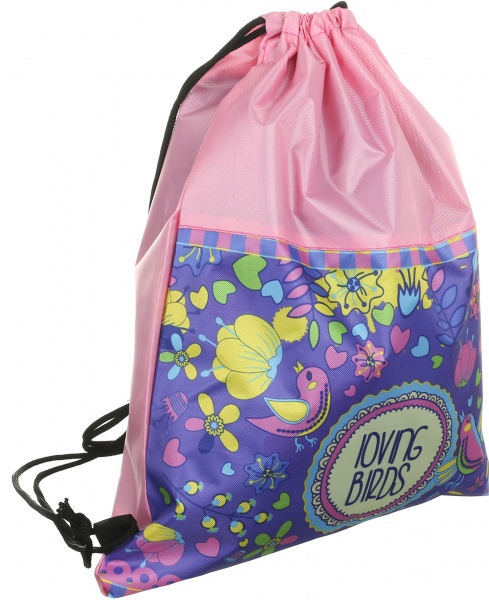 Сумка для обуви Цветы 32x41 см