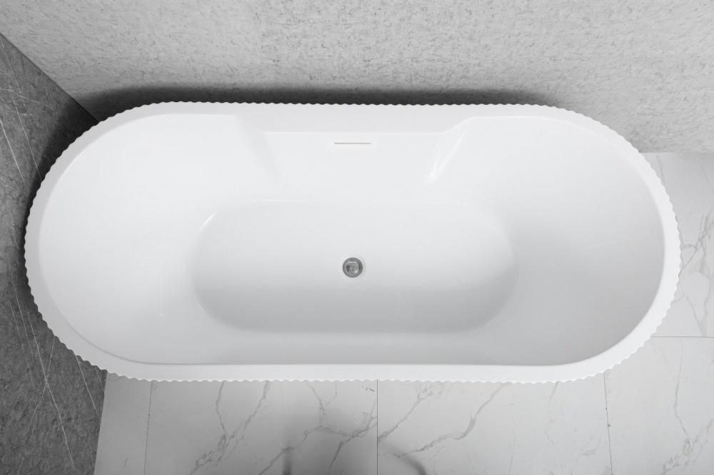 Ванна акриловая Diamond Premium ROUGH 170х75 см