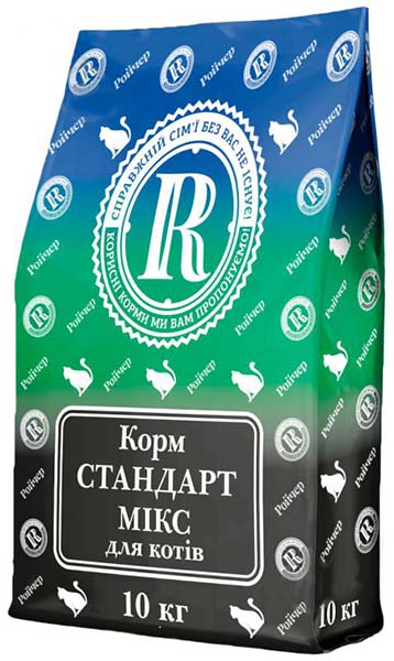 Корм Ройчер Стандарт Микс 10 кг