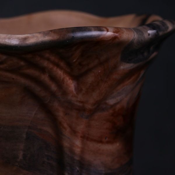 Ваза для квітів Ажур малахіт 18 см