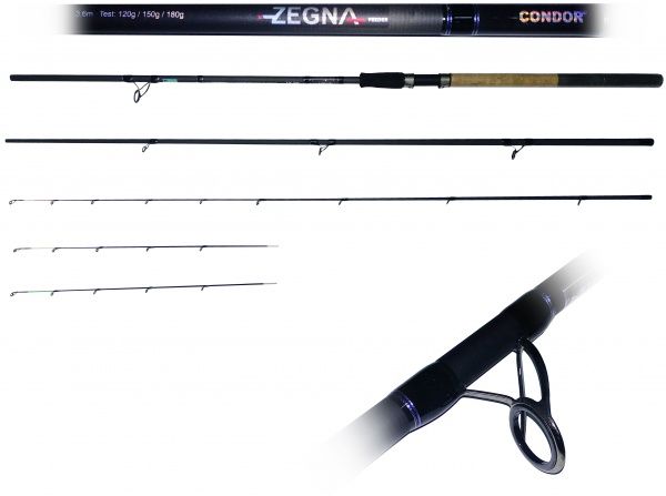 Фідерне вудлище Condor 360 см Zegna FEEDER тест 180 г