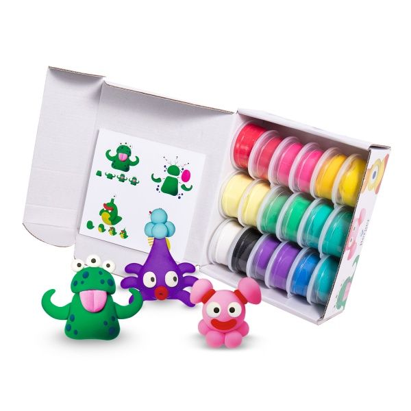 Набір маси для ліплення Berger Kids Clay Монстри