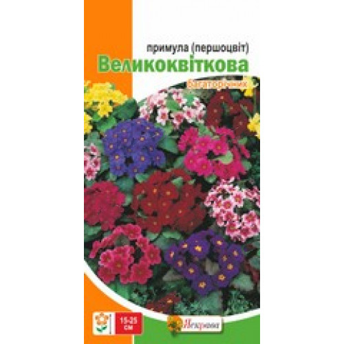 Насіння Яскрава примула Першоцвіт великоквітковий суміш