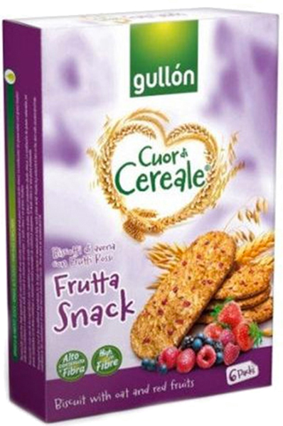 Печенье Gullon CDC Frutta Snack злаки+ягоды 240 г 