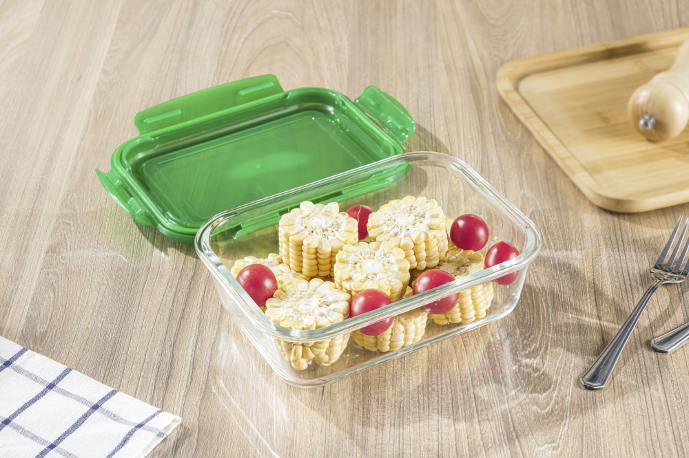 Контейнер для хранения Flamberg Original Rectangular Green 1500 мл