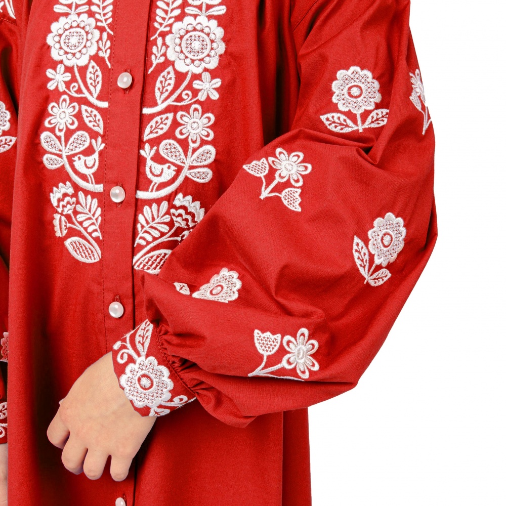 Сукня Едельвіка р.140 червоний 402-23/00