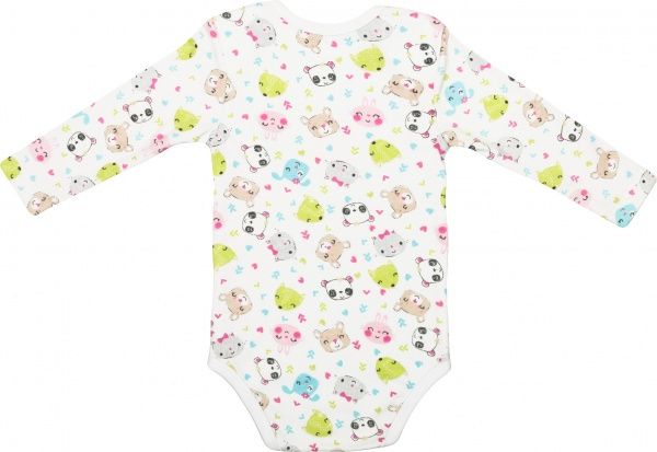 Боди детское Фламинго 2шт р.68 белый 112-222 