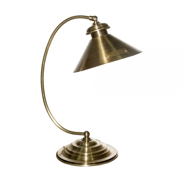 Настільна лампа Фабрика Світла ННБ 56-1х60-114 Конус 1x60 Вт E27 латунь