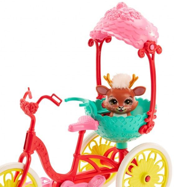 Игровой набор Enchantimals Трилосипед Денисы и Спринта
